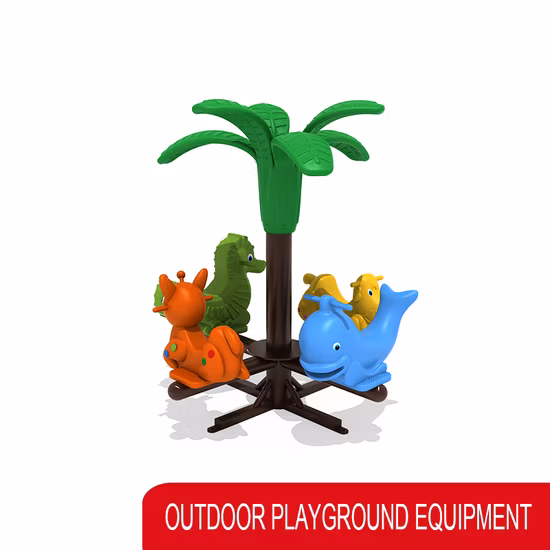 Carousel Children Merry Go Round Garden Games Non Power Outdoor Equipment